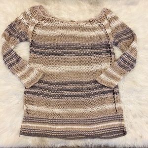 Free People Women’s Desert Moon Striped Sweater